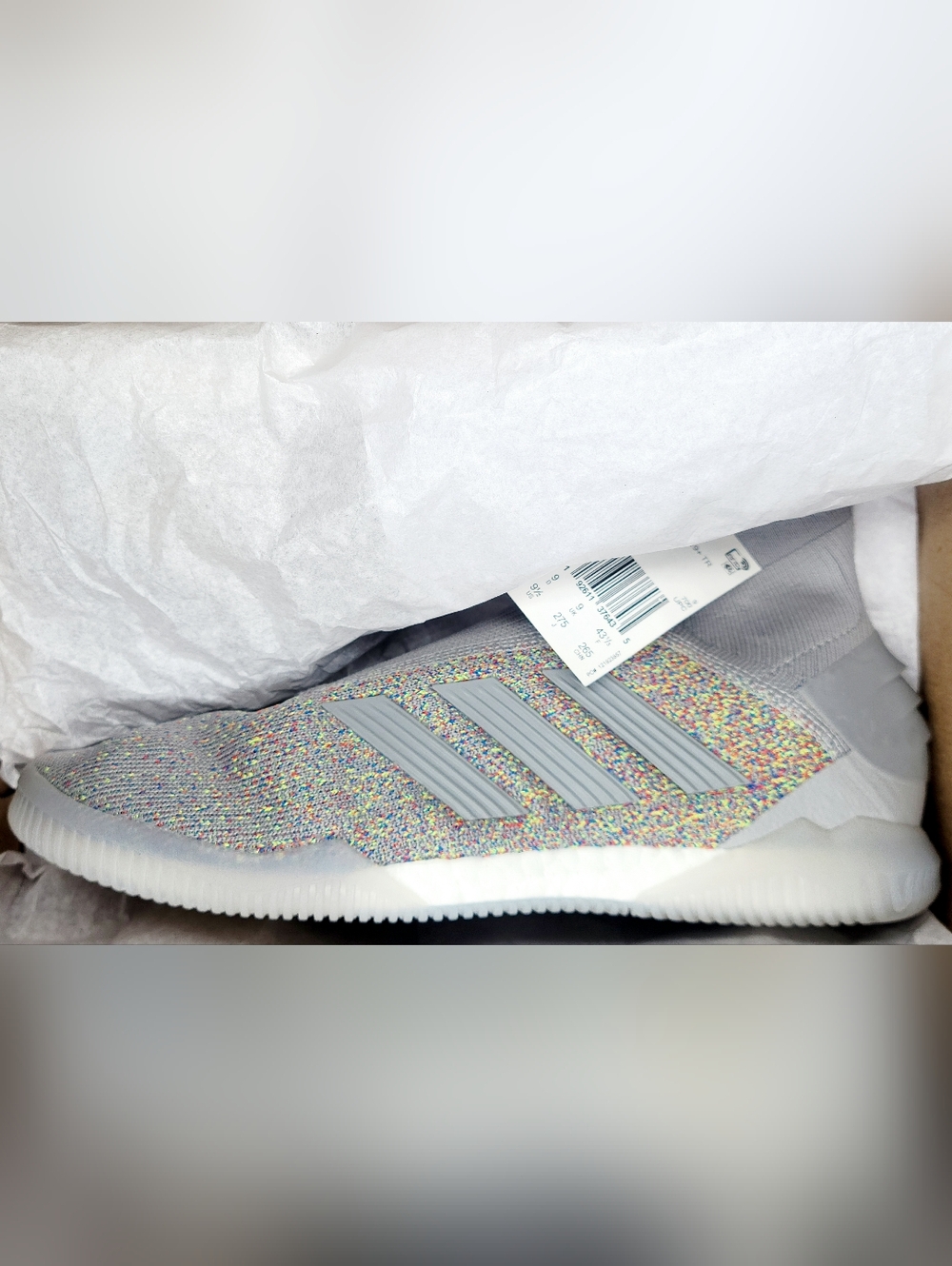 Adidas Predator 19+ TR 'Oddity Pack' Turf Grey/Multi 'RARE' Sz 9.5 Men NIB
